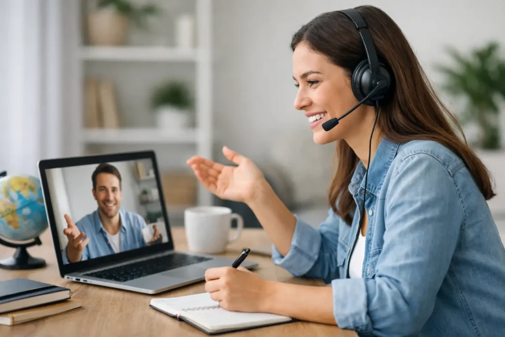 Aula de inglês particular online vale a pena?