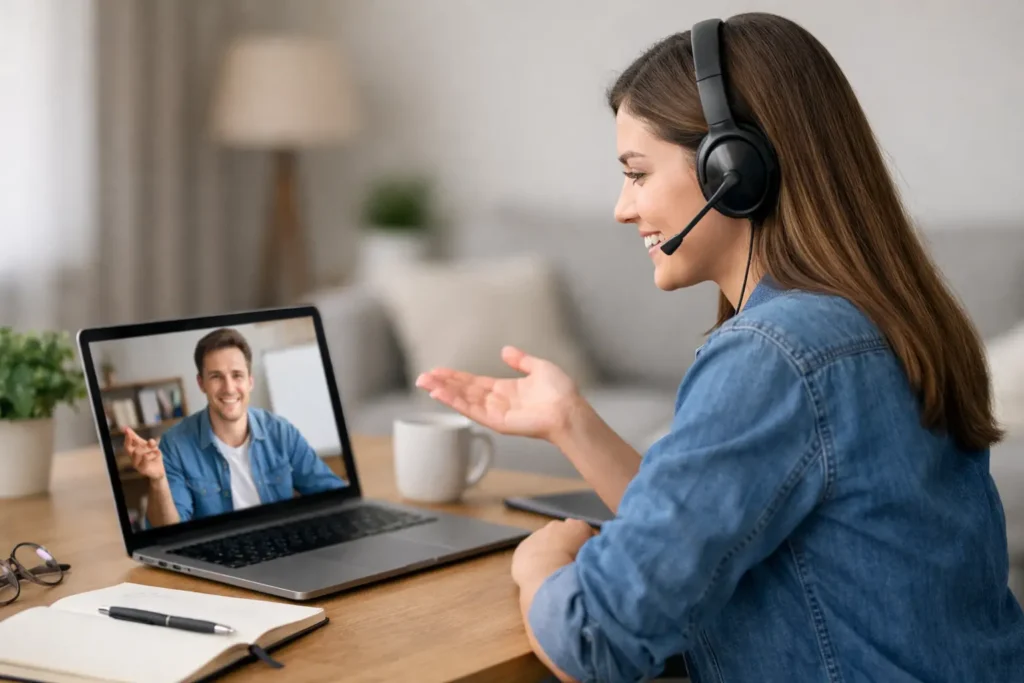 Aula experimental de inglês online vale a pena?