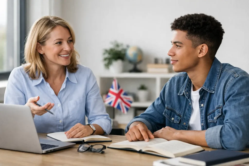 Como funciona inglês individualizado na prática