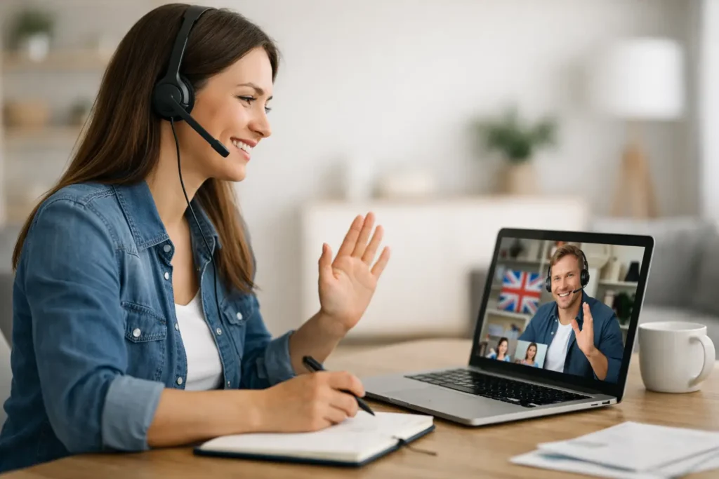Curso intensivo de inglês online ao vivo