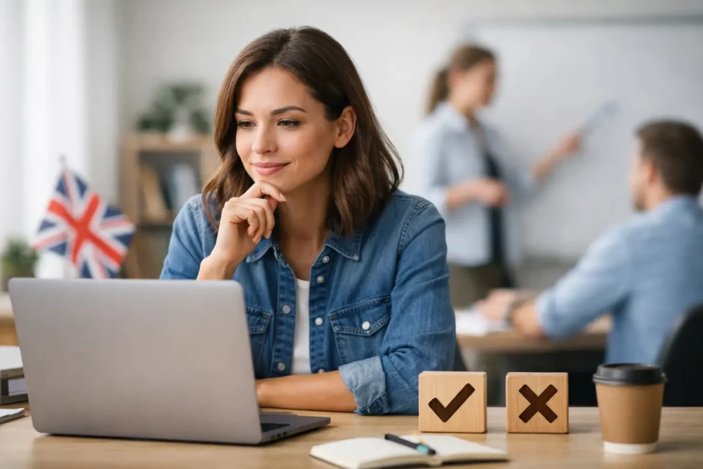 Como escolher aulas de inglês sem errar