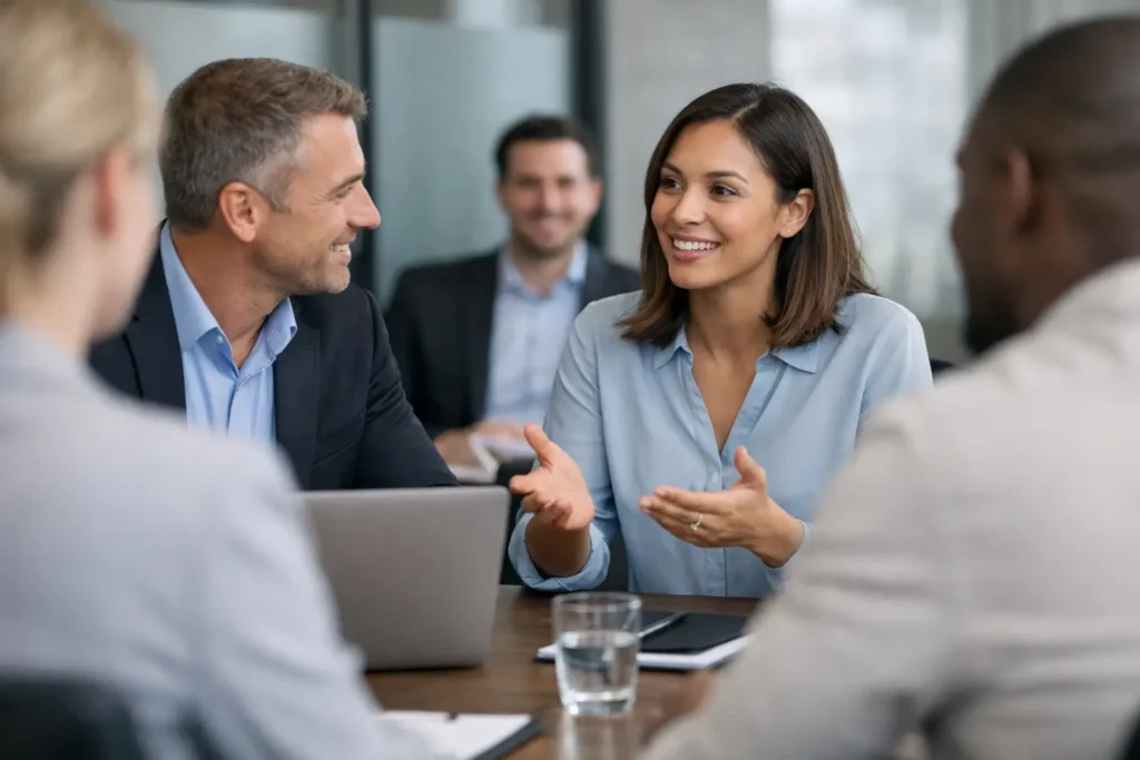 Inglês para reuniões: fale com segurança